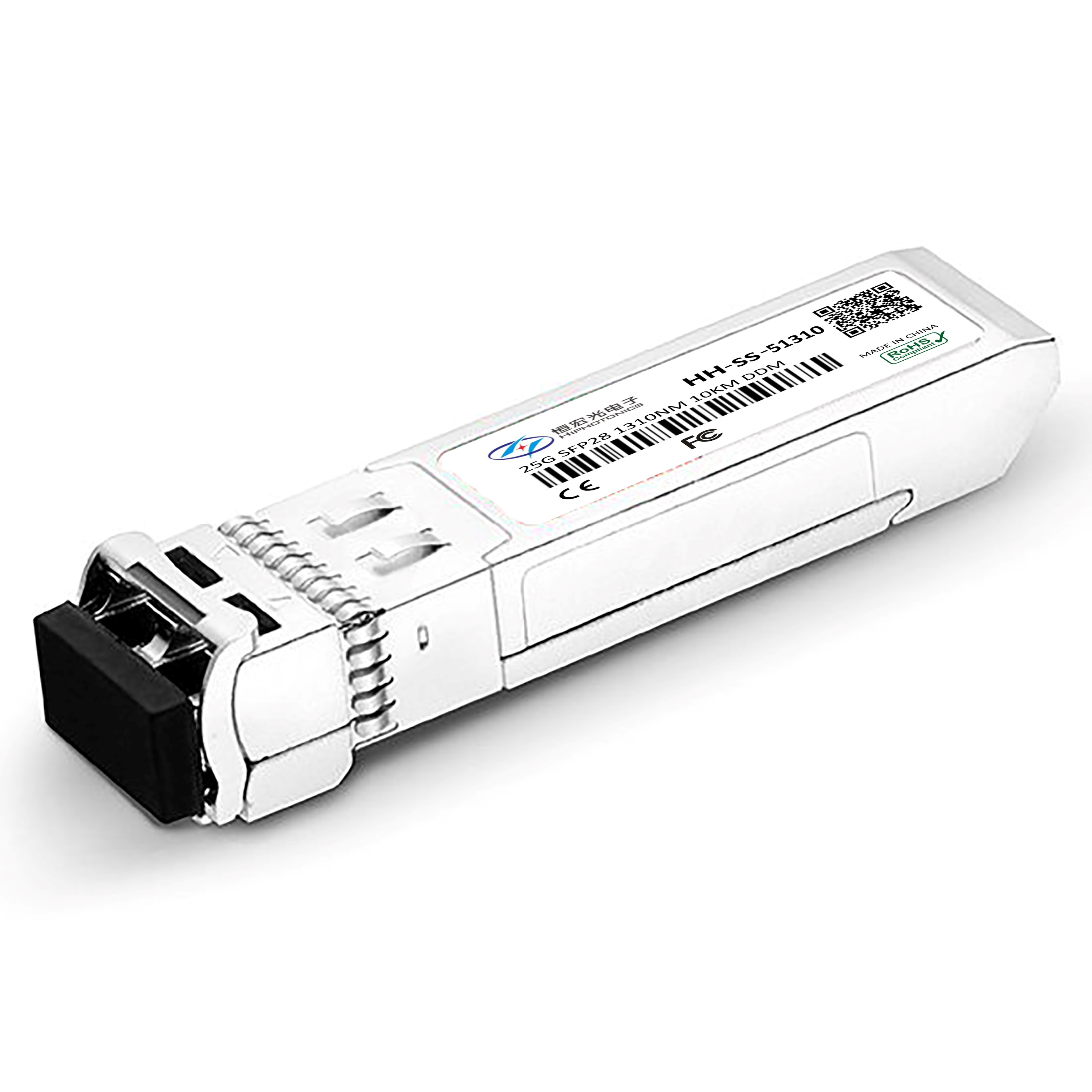 جهاز الإرسال والاستقبال البصري 25G مزدوج الألياف